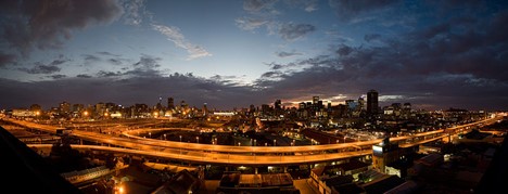 Johannesburg Sunrise, City of Gold, Photo by Dylan Harbour