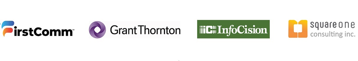 FirtComm, Grant Thornton, InfoCision, Squareone consulting inc.