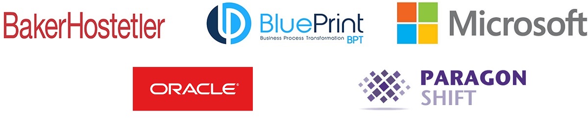 BakerHastetler, BluePrint - Business Process Transformation BPT, Microsoft, Oracle Paragon Shift