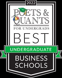 Poets&Quants, best Undergraduate Business Schools - 2022