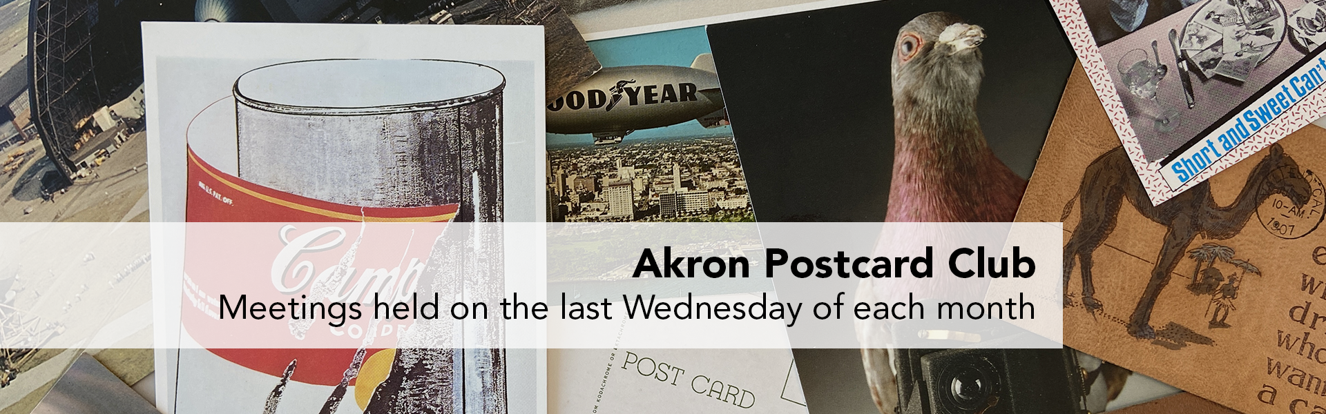 Akron Postcard Club - Last Wednesday of Each Month