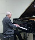 Philip Thomson plays new Steinway piano