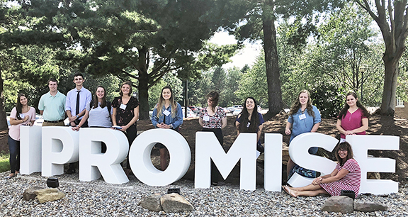 UA students at the I-Promise School in Akron, Ohio