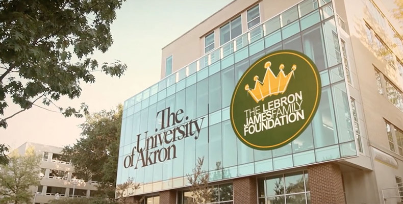 Zook Hall at the The University of Akron's LeBron James Family Foundation College of Education