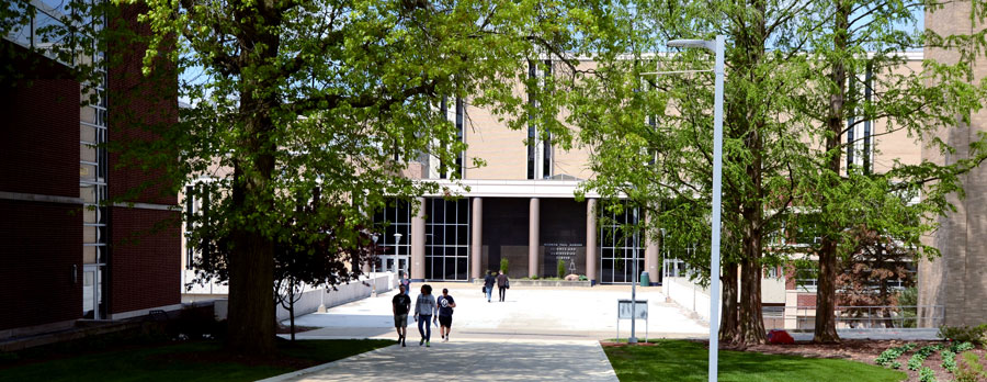 The Auburn Science and Engineering Center building for the College of Engineering.