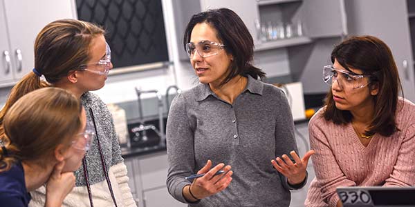 Biomedical Engineering faculty teaching at The University of Akron