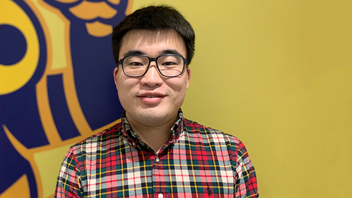 The University of Akron College of Engineering student success Yongqing Cai headshot