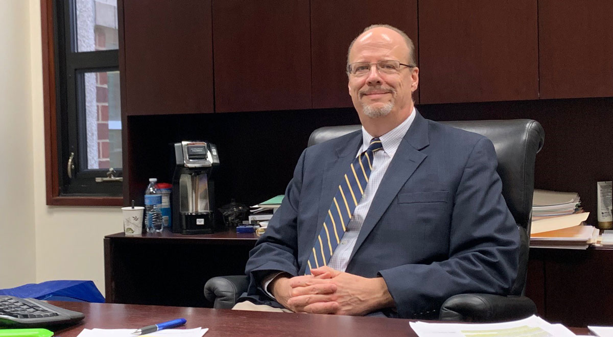 Dr. Craig Menzemer is interim dean of The University of Akron's College of Engineering