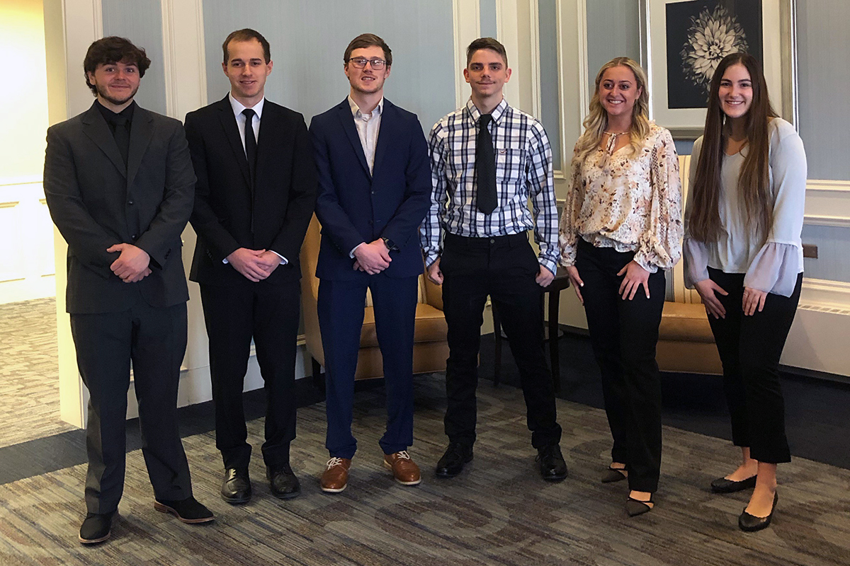 UA’s student team includes Logan O’Neil, Johnathon Klein, Bradley Dietrich, Dylan Phillips, Kendall Kubus, and Karie Ladd.