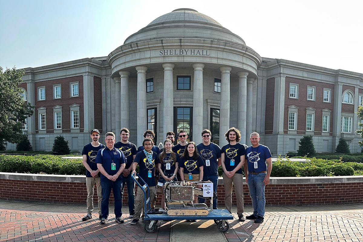 UA NASA Mining Robotics Team shines in NASA Competition