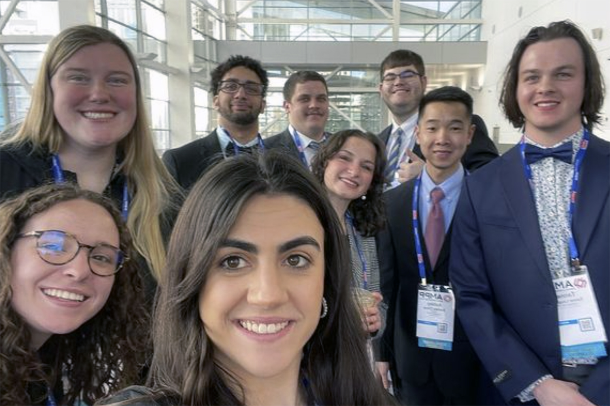 UA corrosion engineering students attend 2023 AMPP Conference & Expo