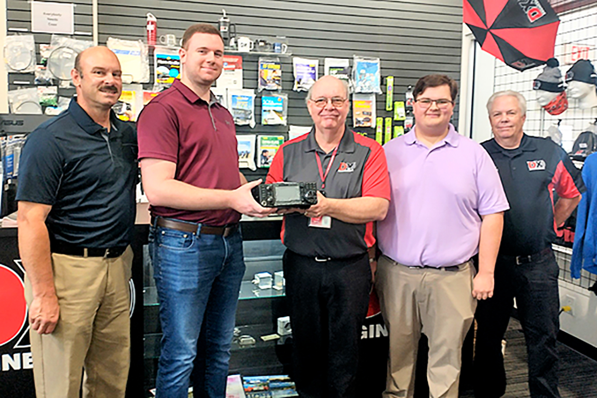 University of Akron Amateur Radio Club enhances student experience with new transceiver donation