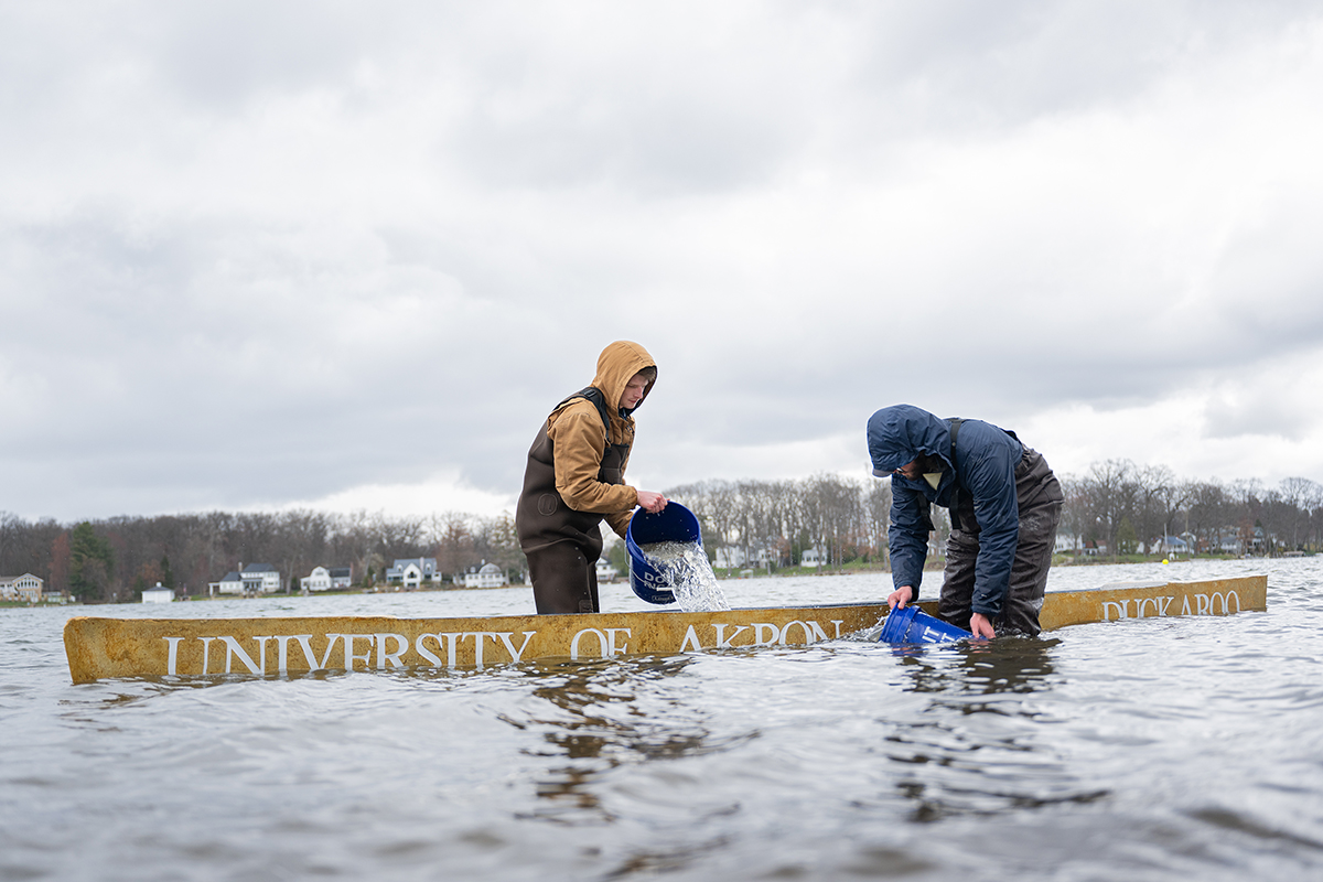 UA's Concrete Canoe Design Team taking on the 