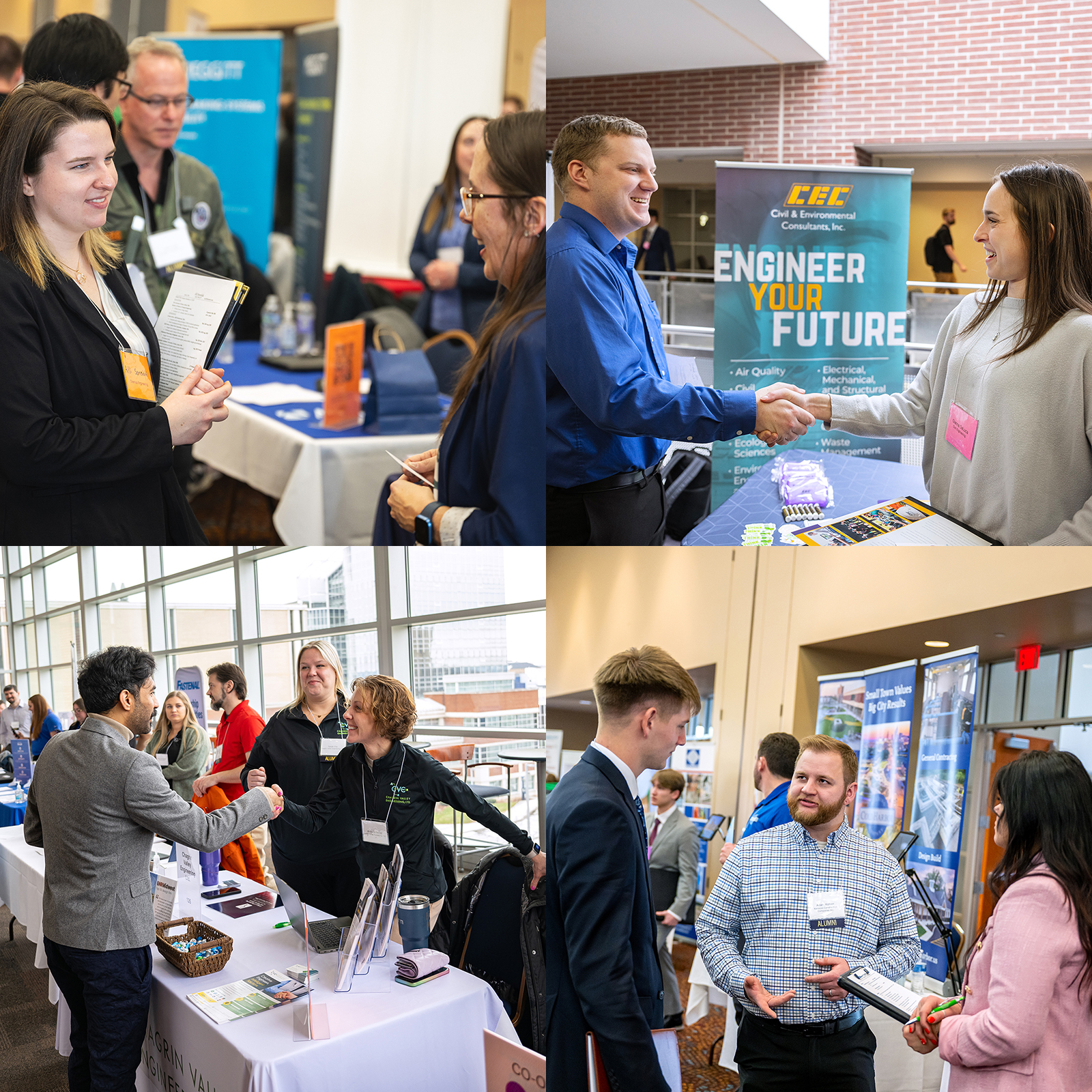 Networking, interviews and opportunities: Co-op Career Fair connects engineering and computing students with top employers