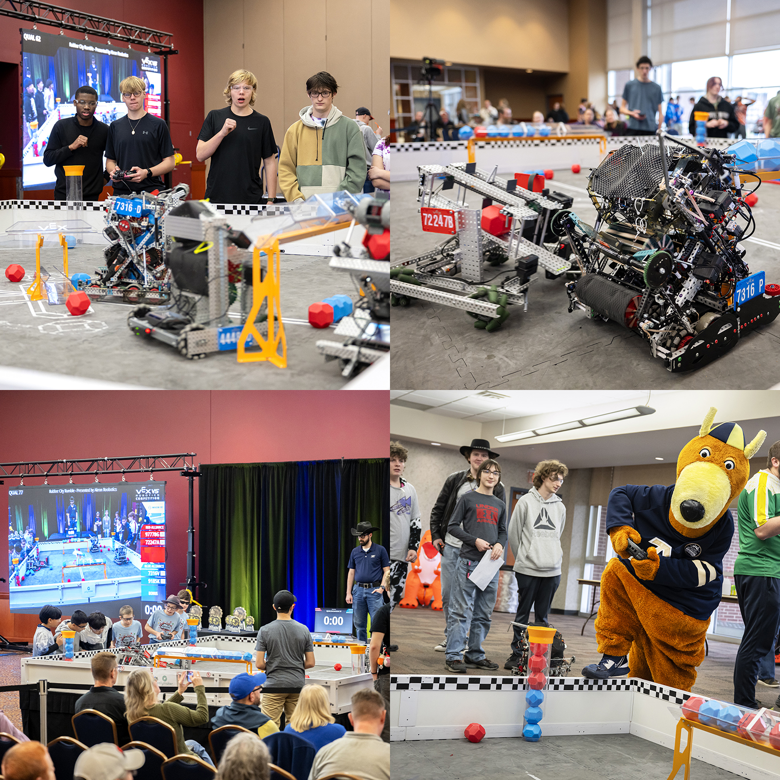 Akron Roobotics showcases STEM outreach with inaugural Rubber City Rumble