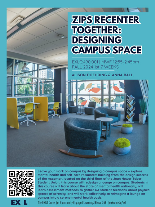 Zips recenter together: Designing campus space [Un]Class