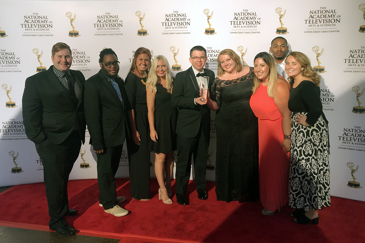 ZTV Akron After Hours emmy winners in 2018