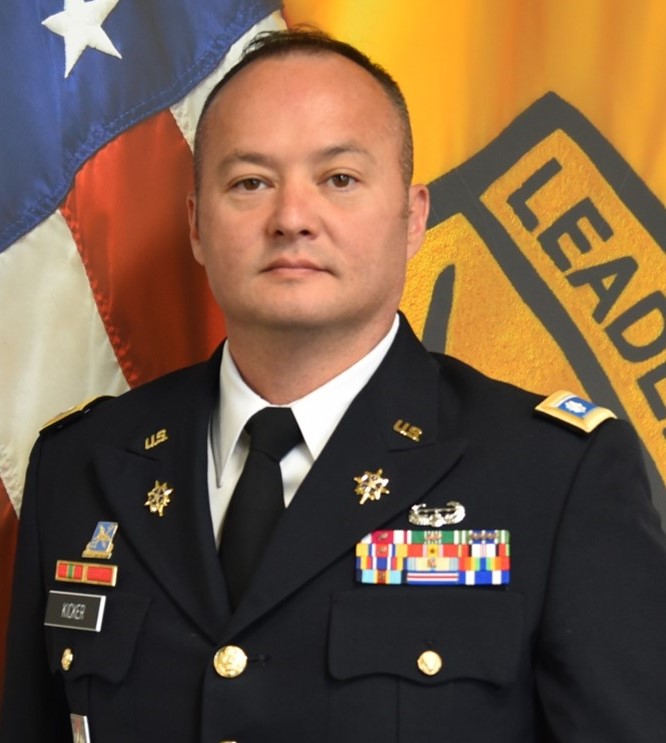 Headshot of Lt. Col. Samuel C. Kicker.