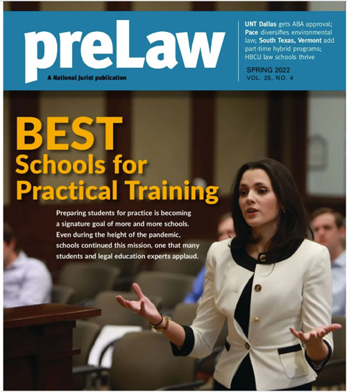 prelaw magazine chooses Akron Law as top school.