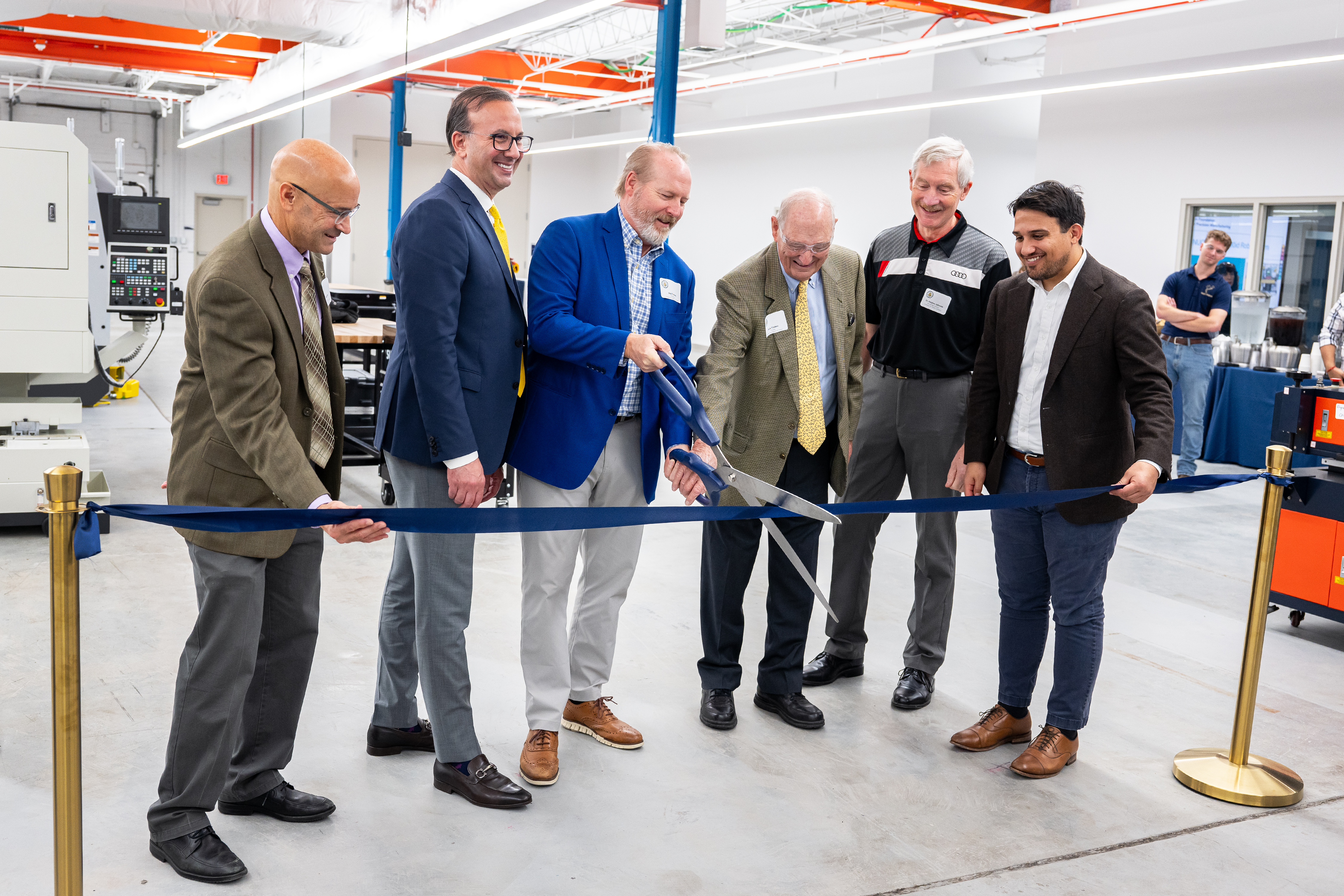 UA hosts grand opening of the Timken Foundation Center for Precision Manufacturing