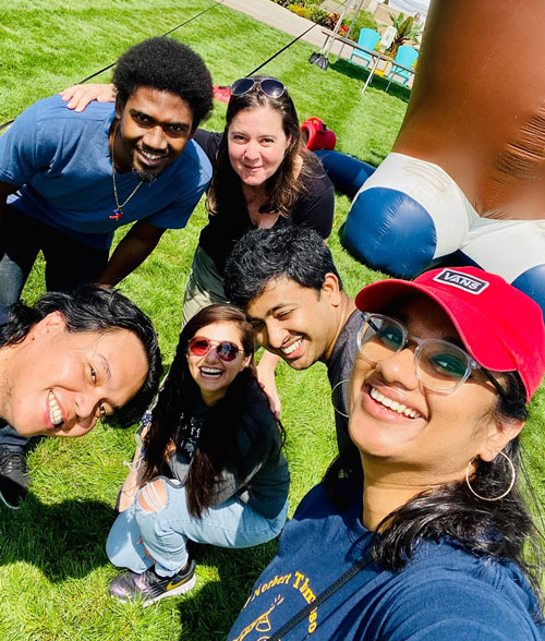 International students at the University of Akron