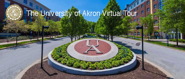 Take a virtual tour of The University of Akron