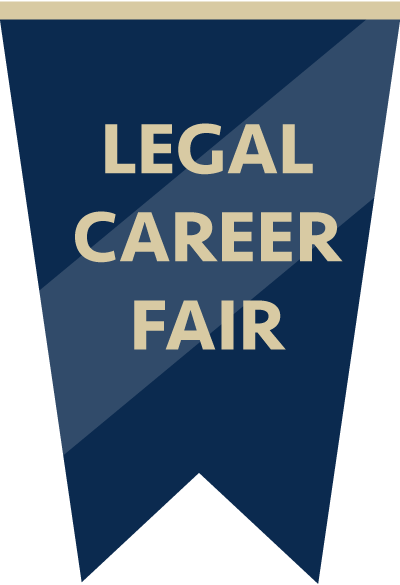 Banner for the Legal Career Fair