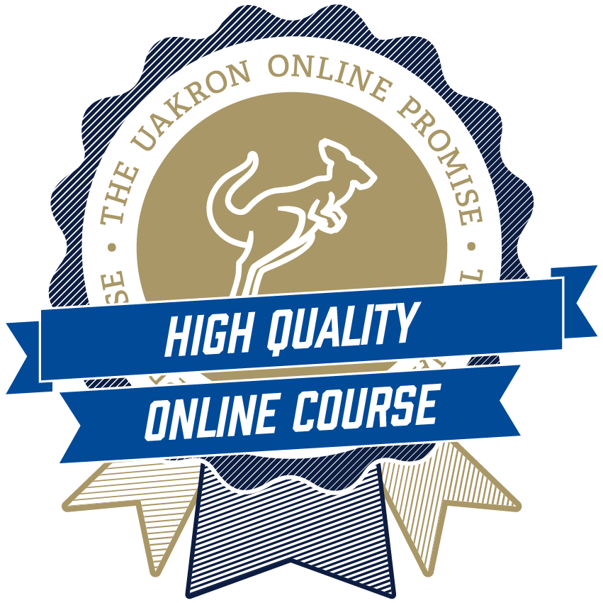 High-Quality Online Course badge