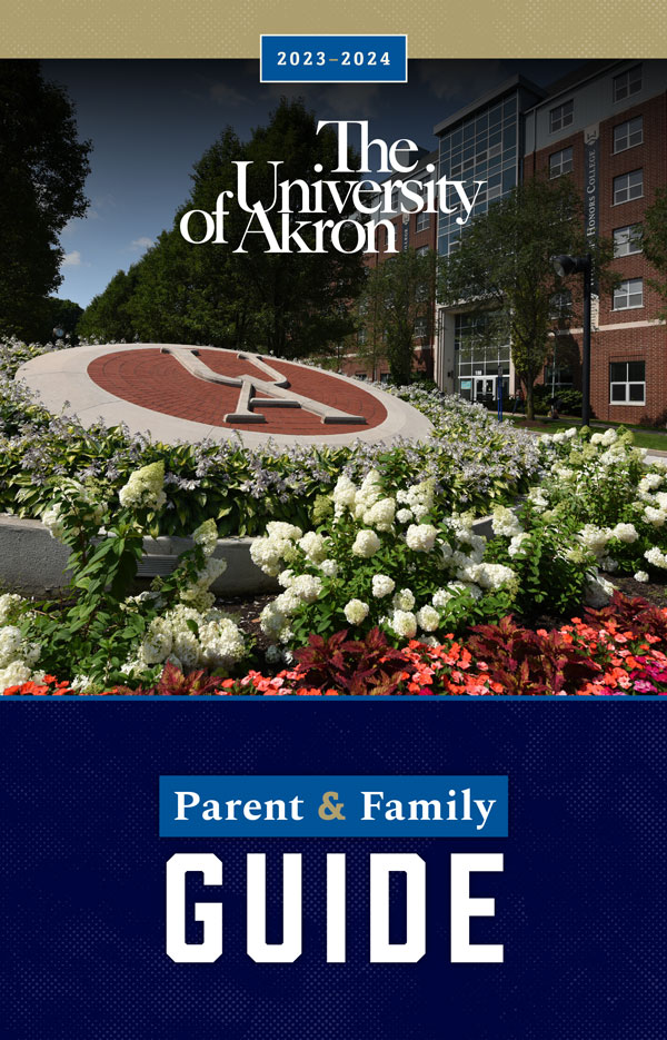 Parent guide for new students to the University of Akron