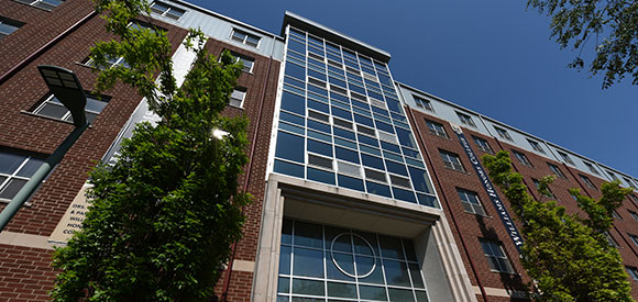 Coleman Commons on the campus of University of Akron
