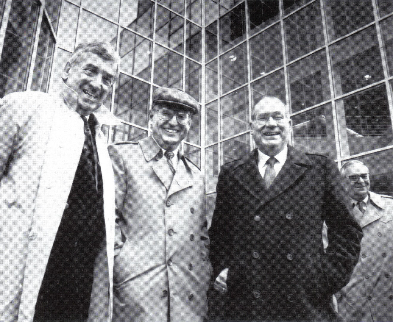 Dedication of the polymer science building, April 1, 1991.
