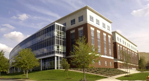 The Buchtel College of Arts and Sciences building houses UA's Department of Psychology