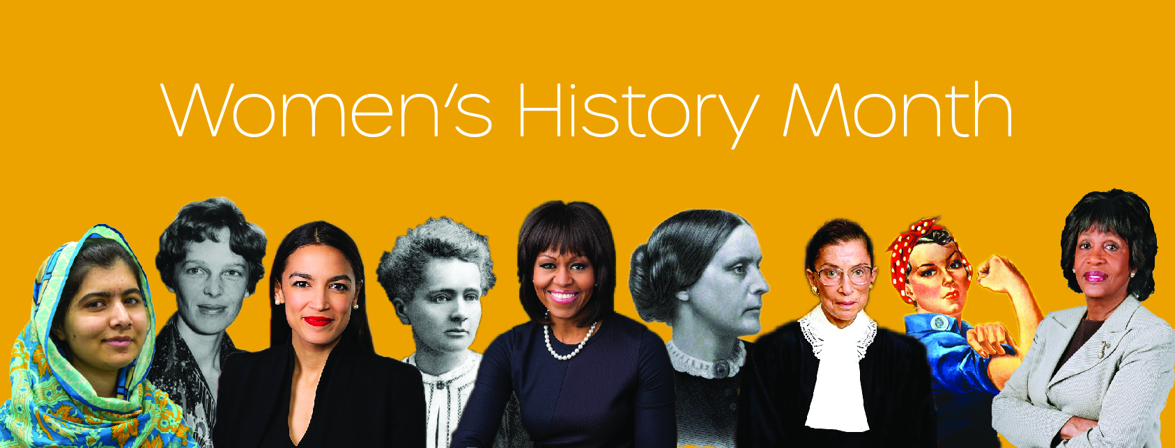 Womens History Month The University Of Akron Ohio   CP WomensHistoryMonth WebBanner 2019 