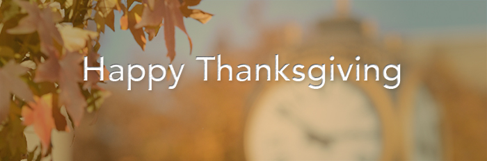 Happy Thanksgiving from The University of Akron